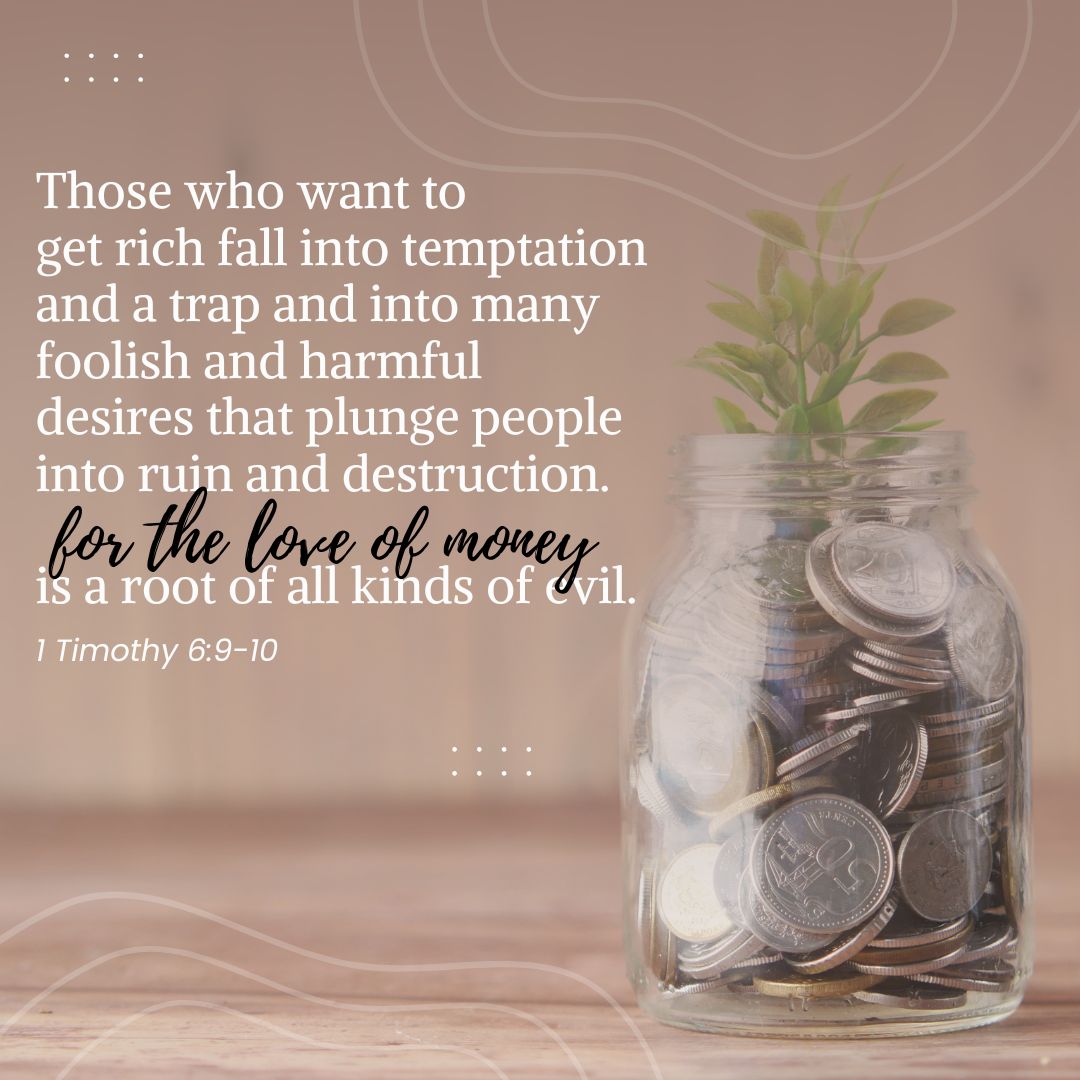 1 Timothy 6:9-10