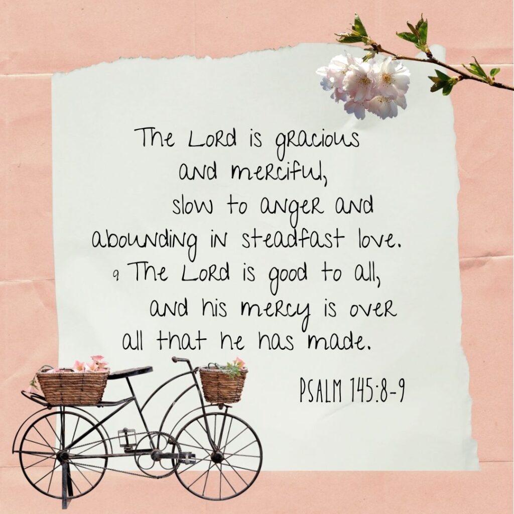 Psalm 145:8-9