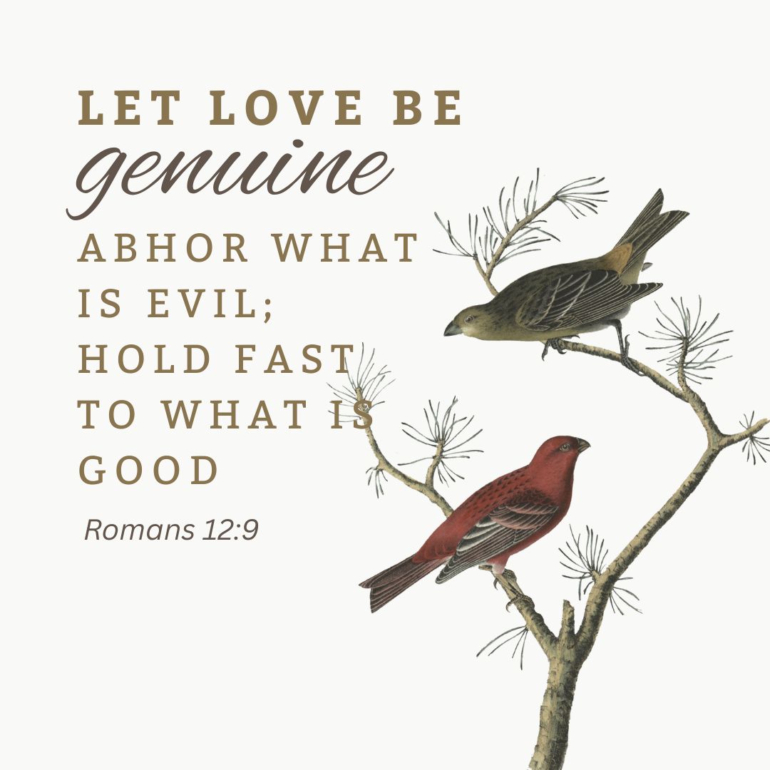 Romans 12:9