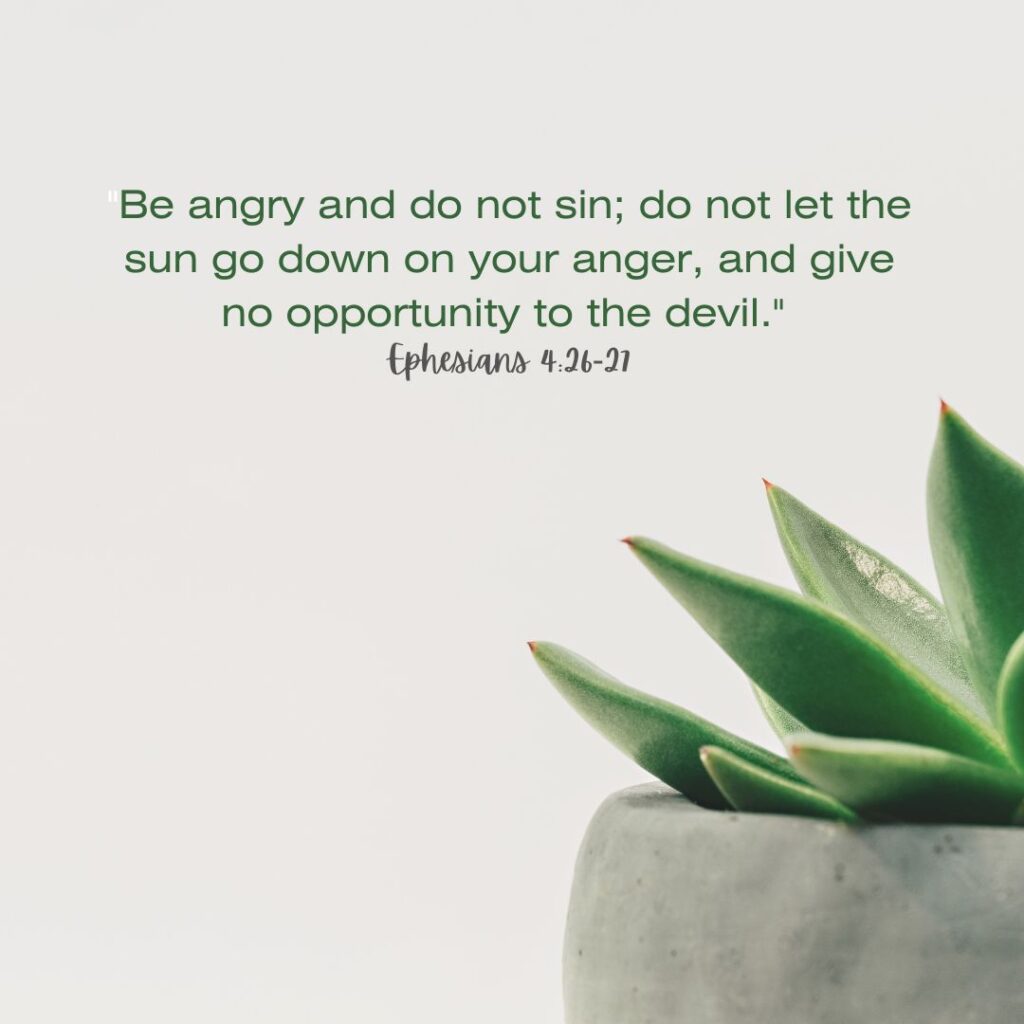 Ephesians 4:26-27