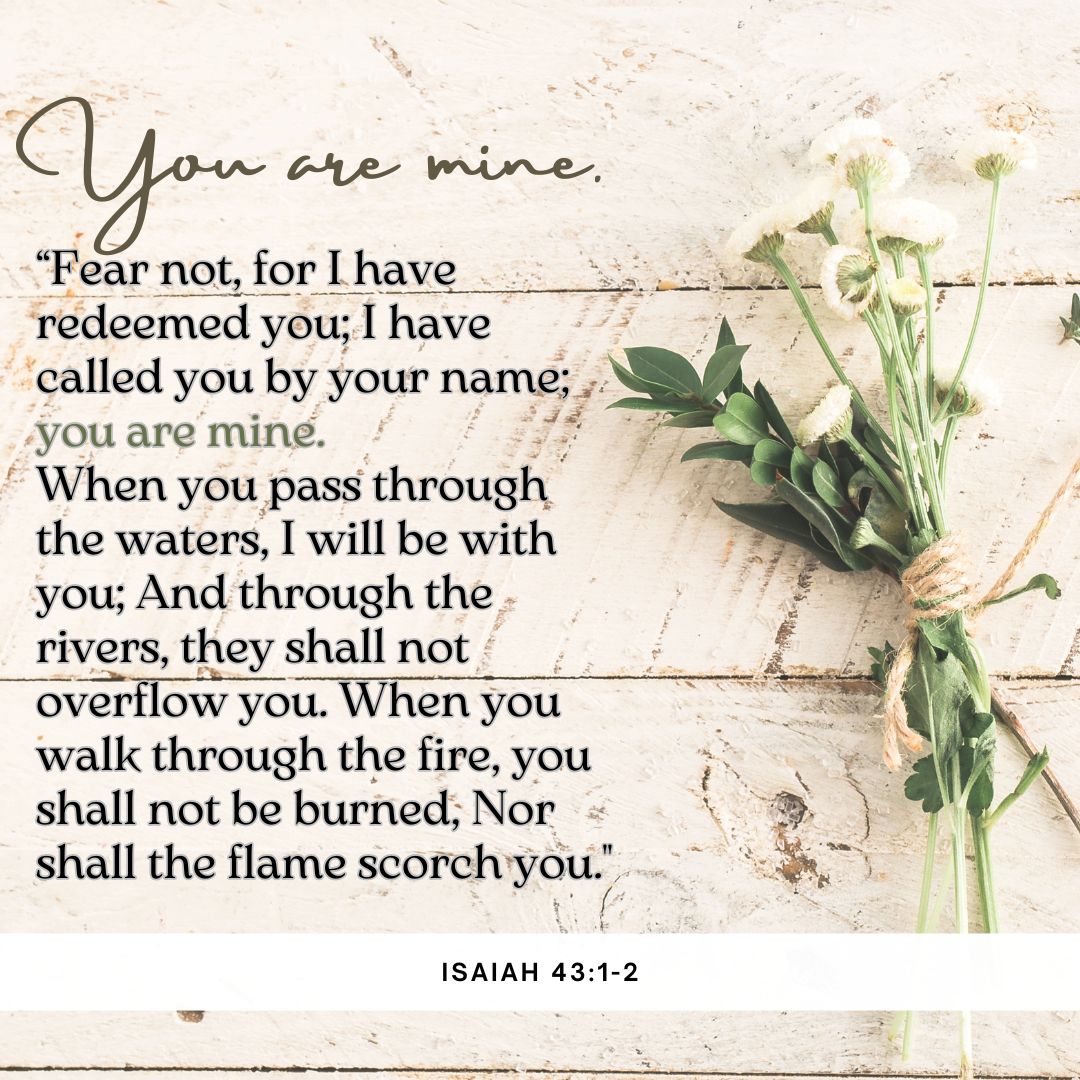 Isaiah 43:1-2