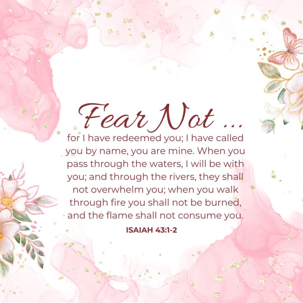 Isaiah 43:1-2