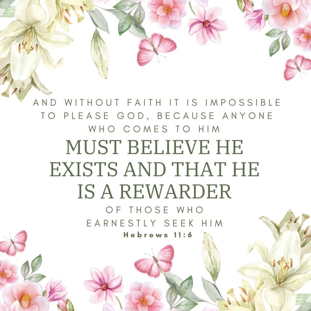 Hebrews 11:6