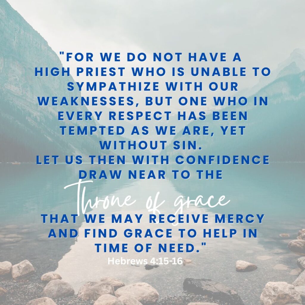 Hebrews 4:15-16