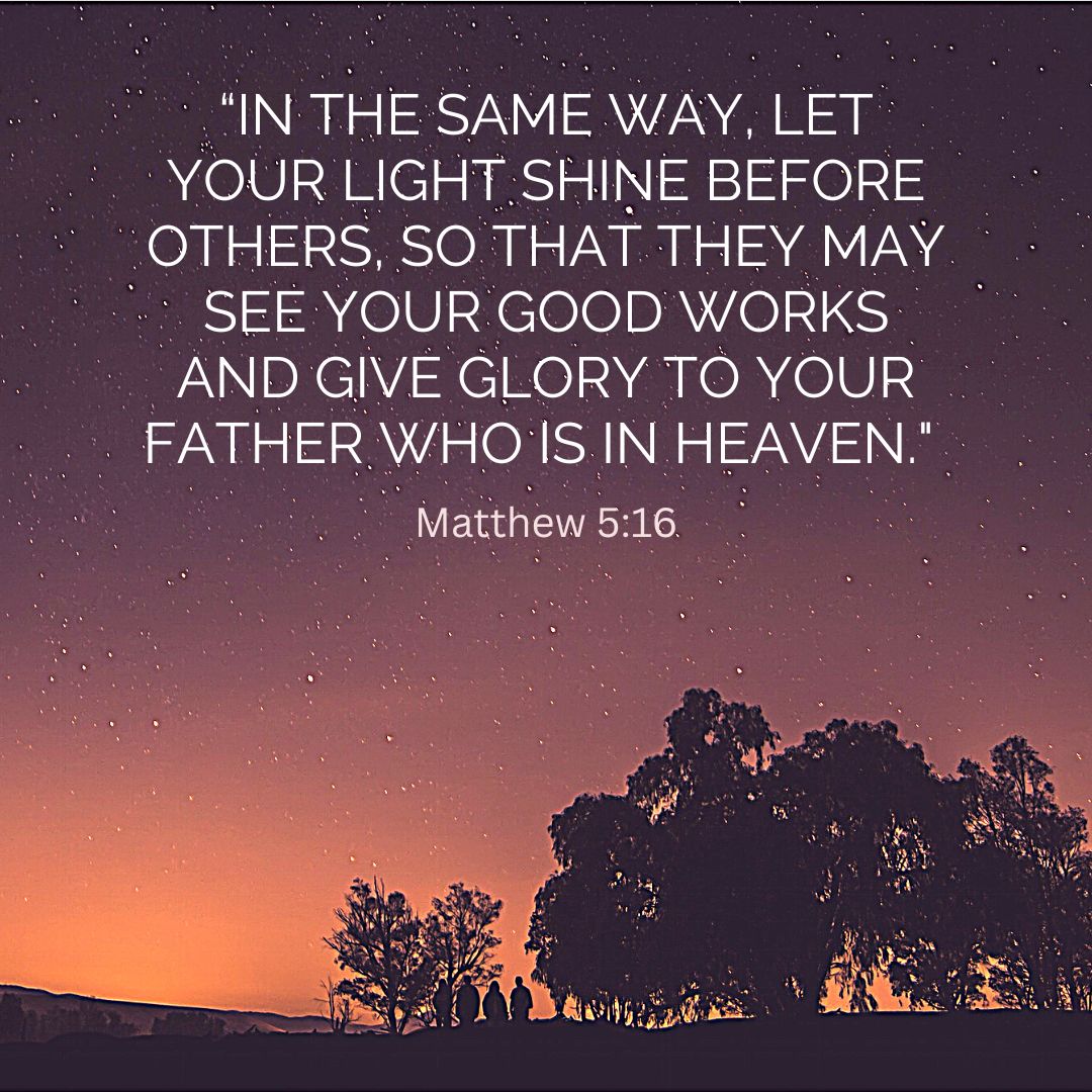 Matthew 5:16