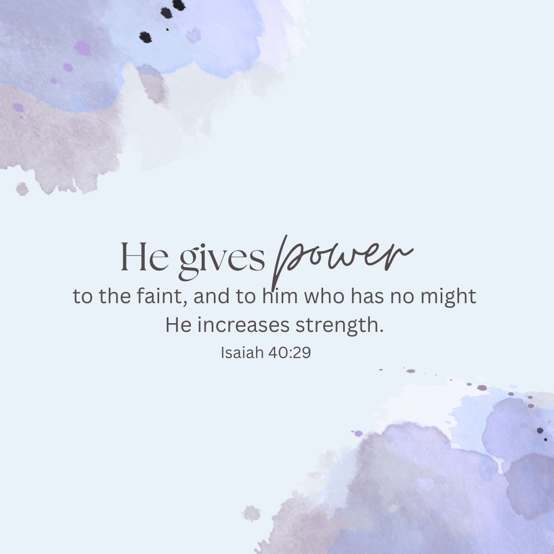 Isaiah 40:29