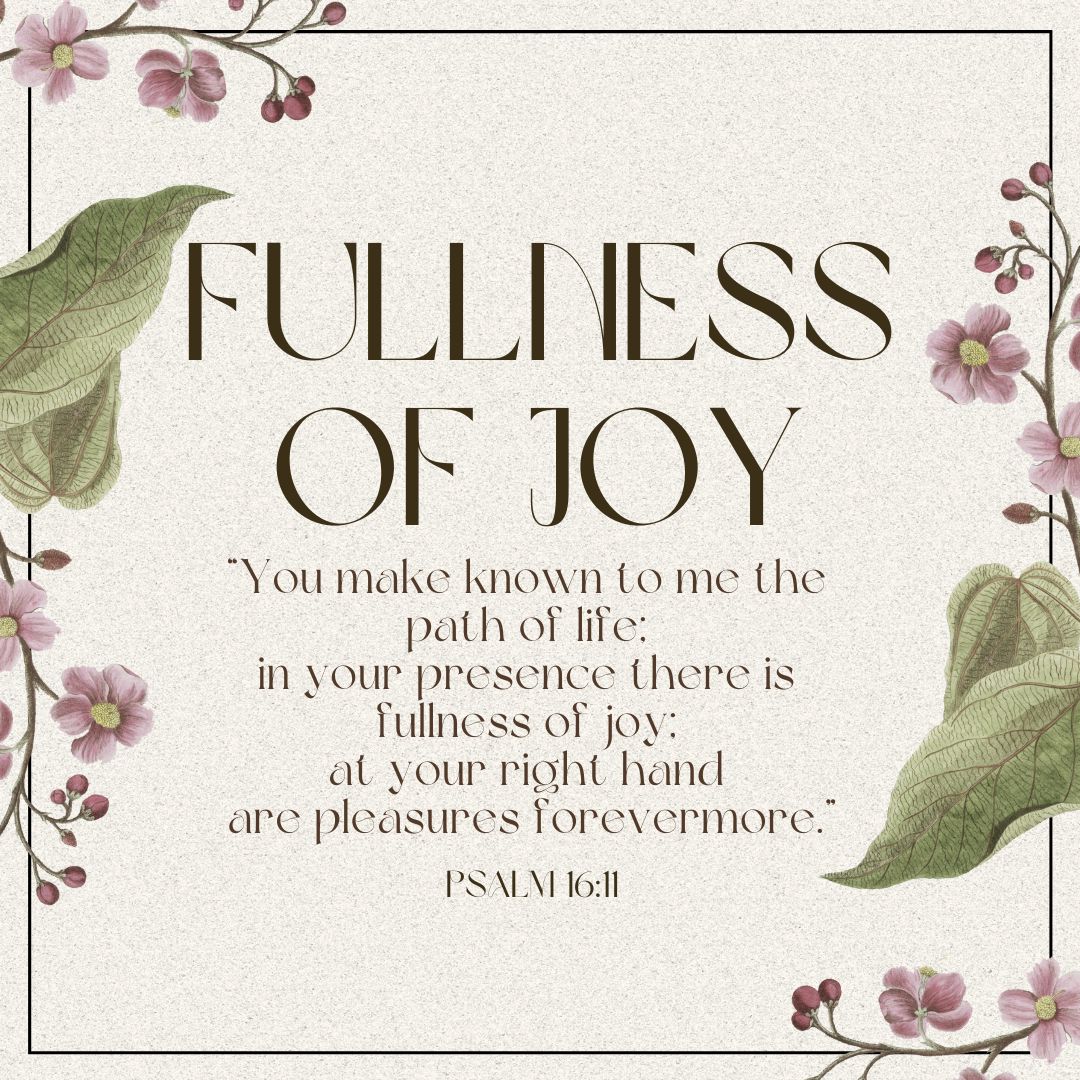 Psalm 16:11