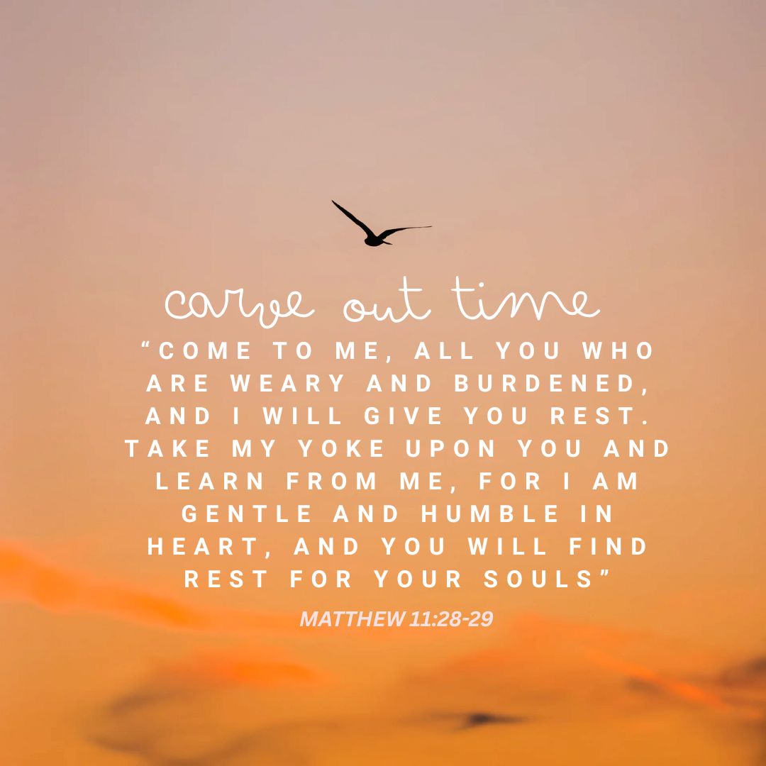 Matthew 11:28-29