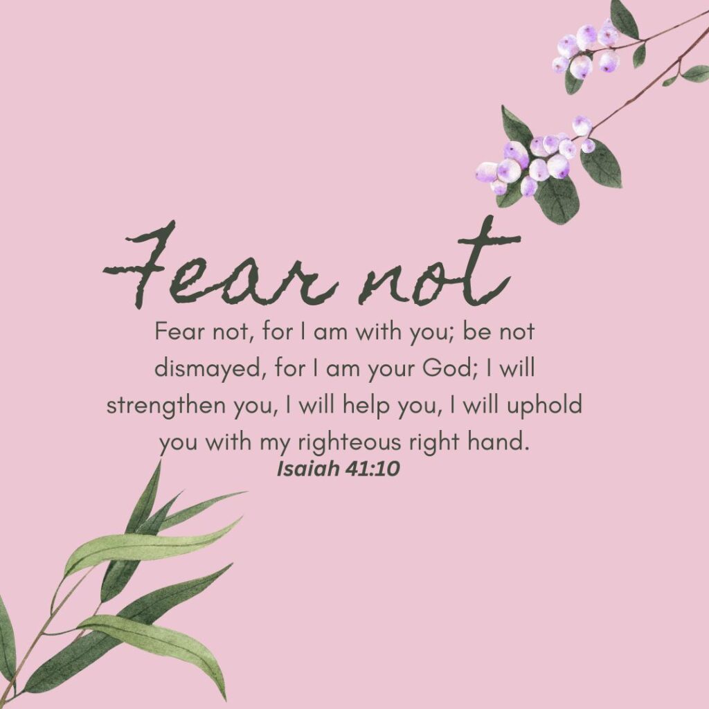 Isaiah 41:10