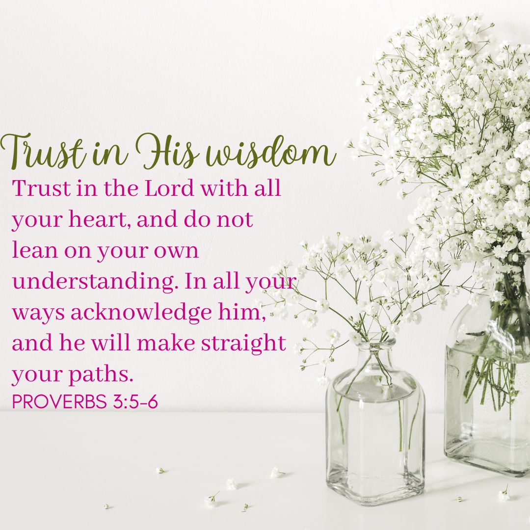 Proverbs 3:5-6