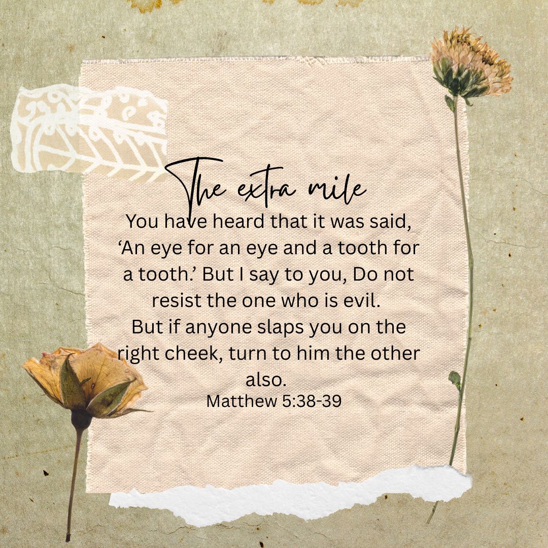 Matthew 5:38-39