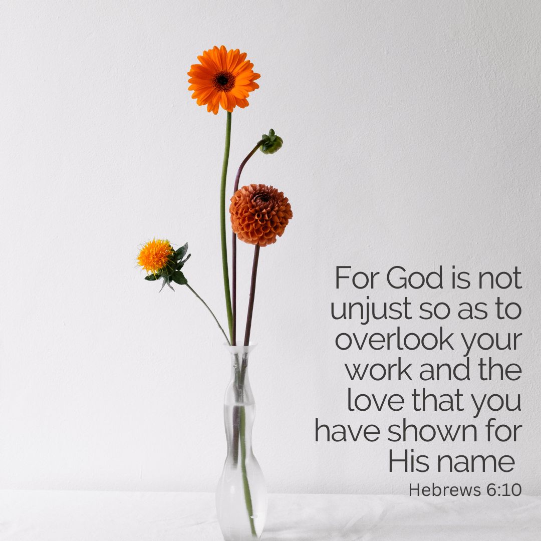 Hebrews 6:10