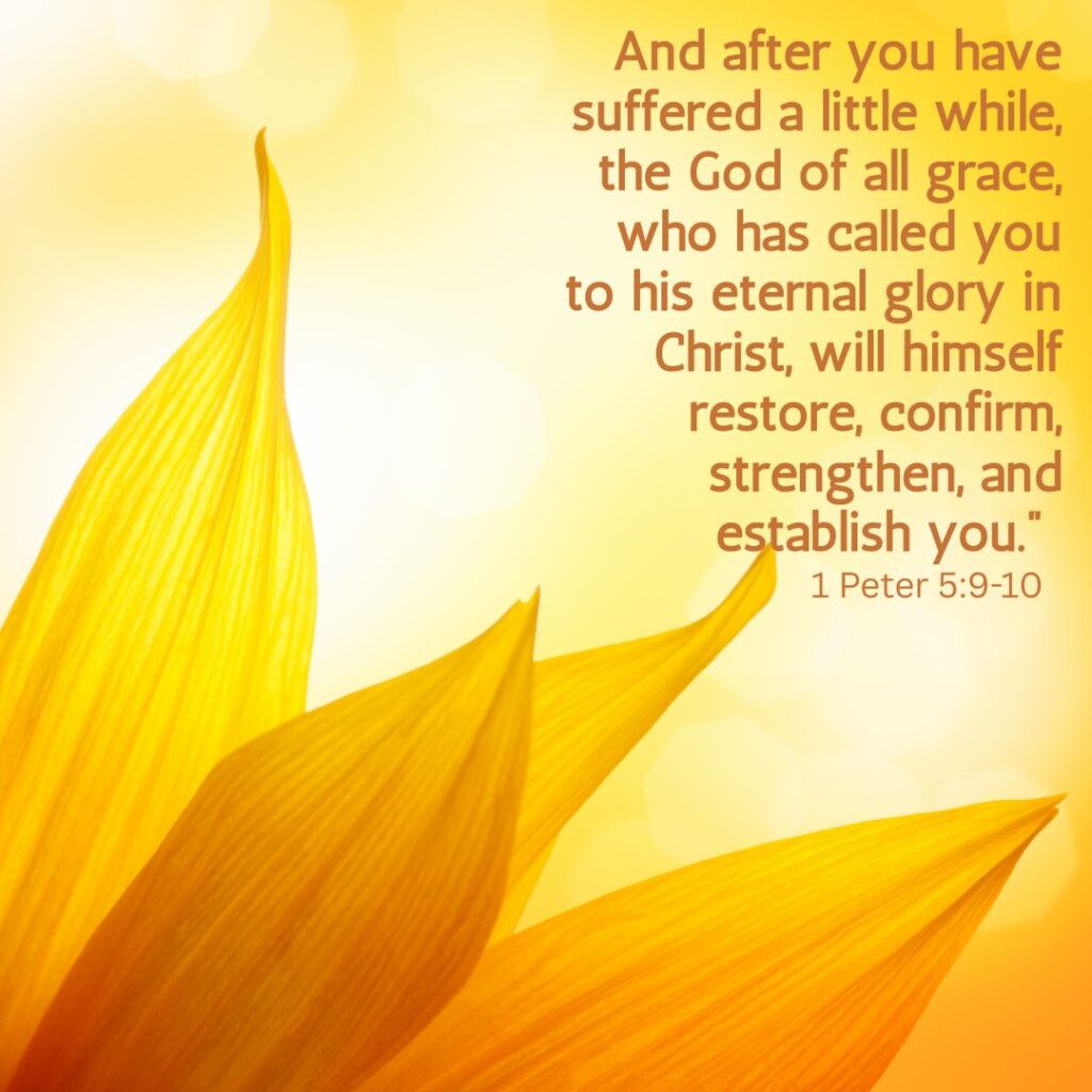 1 Peter 5:9-10