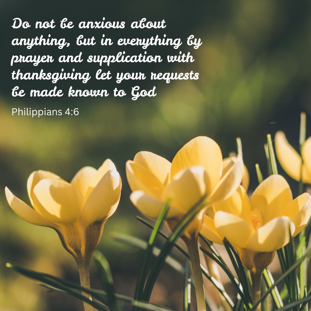 Philippians 4:6